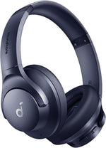 by Anker Q20I Hybrid Active Noise Cancelling Headphones, Blue
